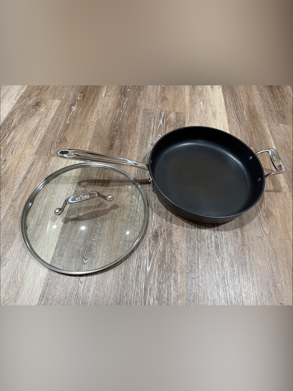 All-Clad 4 Qt Nonstick Pan with Lid